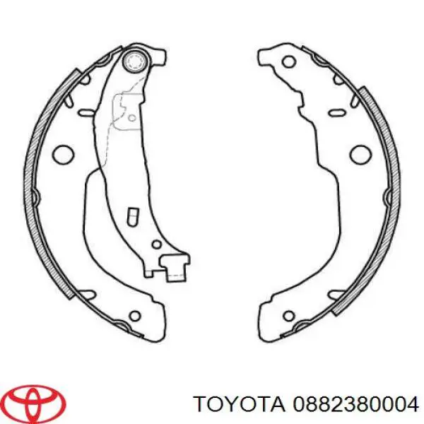 Купити 0882380004 Toyota Рідина гальмівна