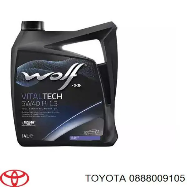 0888009105 Toyota Масло двигуна