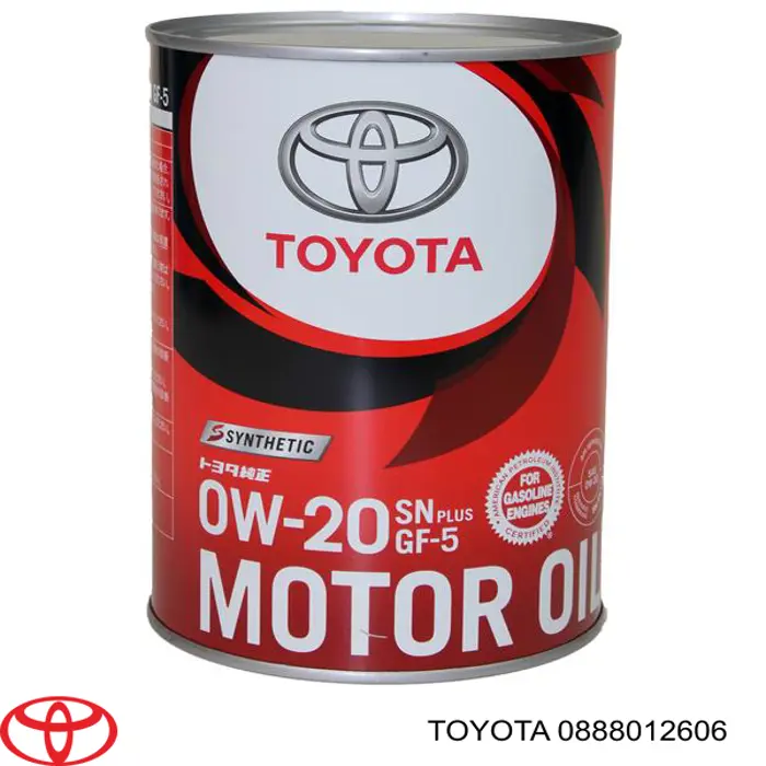 0888012606 Toyota Масло двигуна