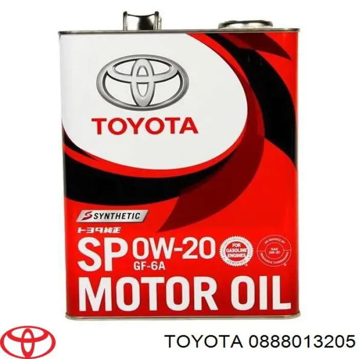0888013205 Toyota Масло двигуна