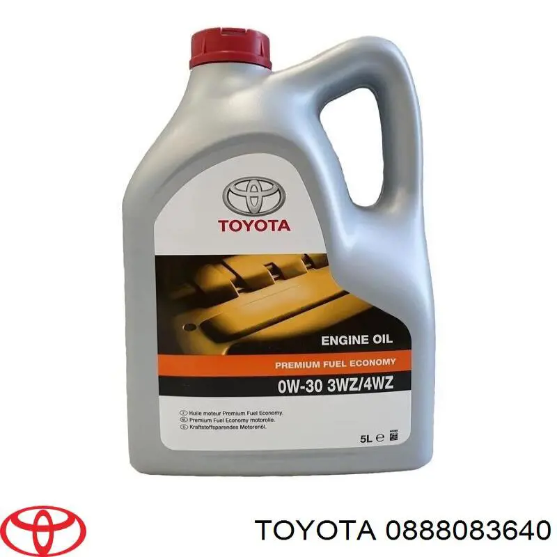 0888083640 Toyota Масло двигуна