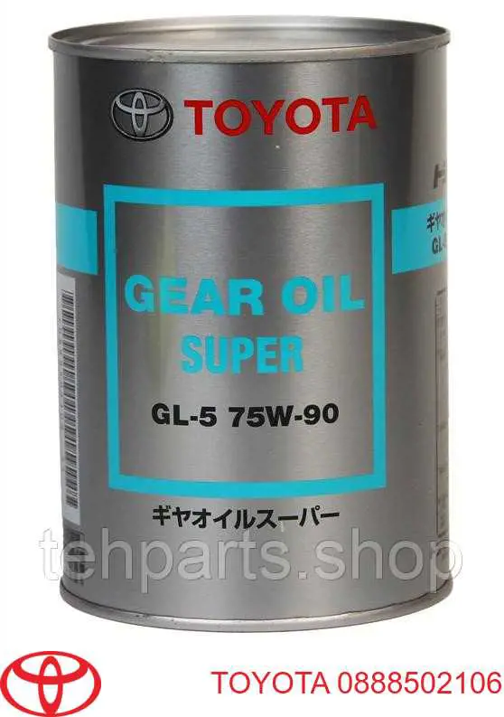 Масло трансмісії Toyota 0888502106 ціна, від 25.58 USD