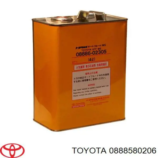 0888580206 Toyota масло трансмісії