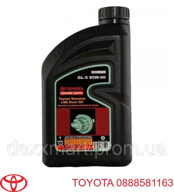 Масло трансмісії Toyota 0888581163 ціна, від 9.23 USD