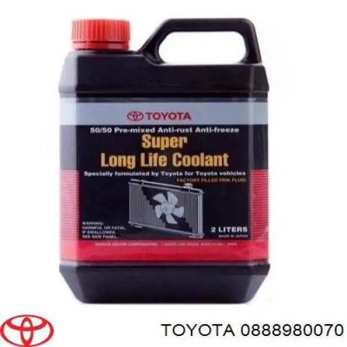 Антифріз концентрат Toyota 0888980070 ціна, від 24.18 USD