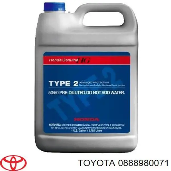 0888980071 Toyota Охолоджуюча рідина