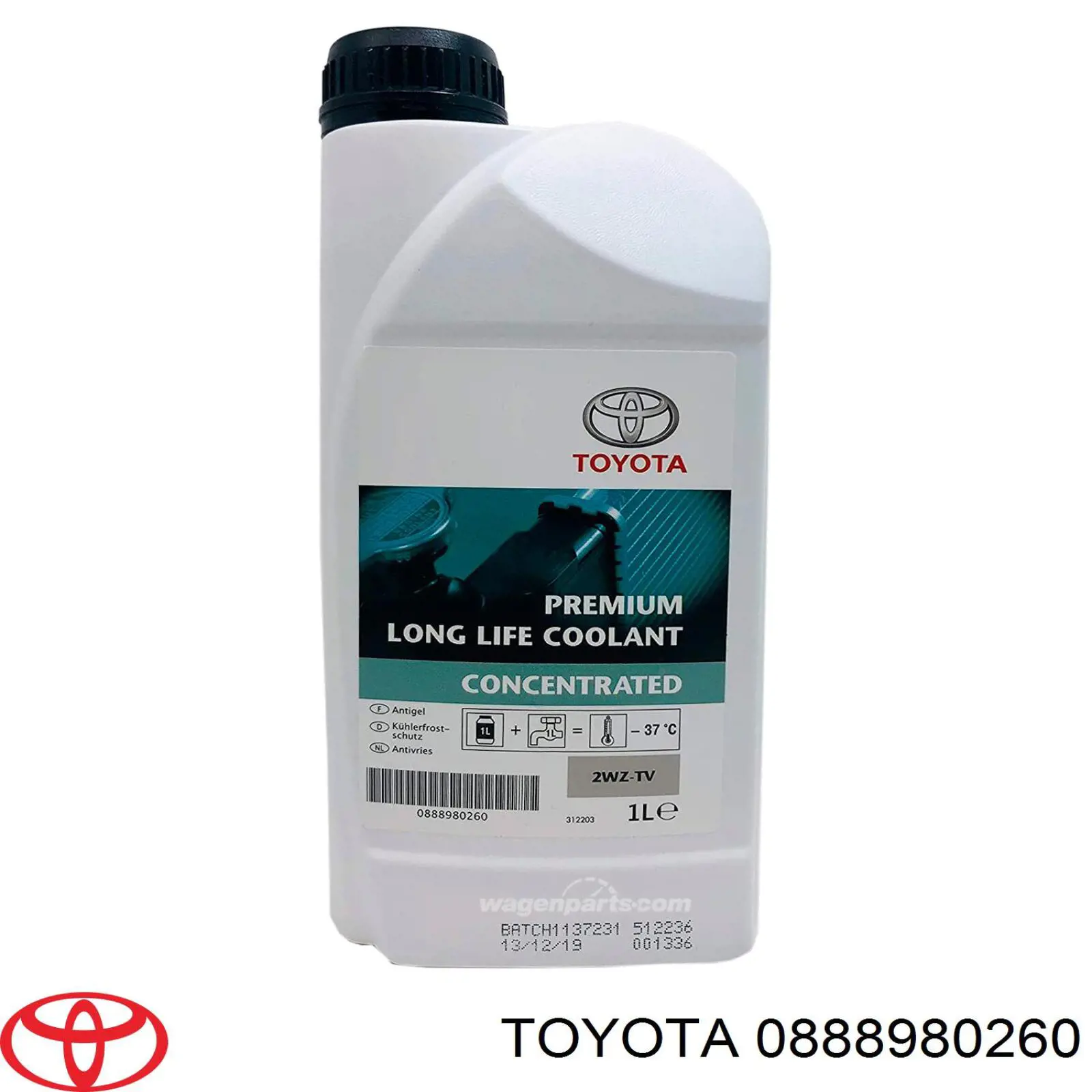 Антифріз концентрат Toyota 0888980260 ціна, від 25.08 USD