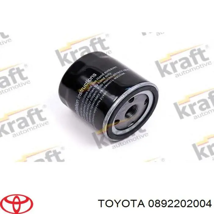 0892202004 Toyota Фільтр масла