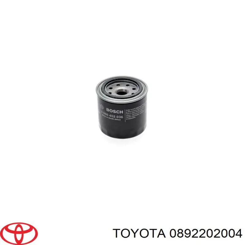 0892202004 Toyota фільтр масляний