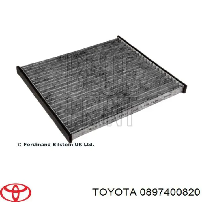 Купити 0897400820 Toyota Фільтр салону вугільний