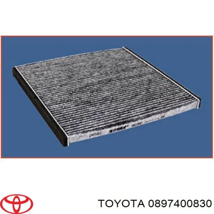 Фільтр повітряний обігрівача Toyota 0897400830 ціна, від 4.60 USD