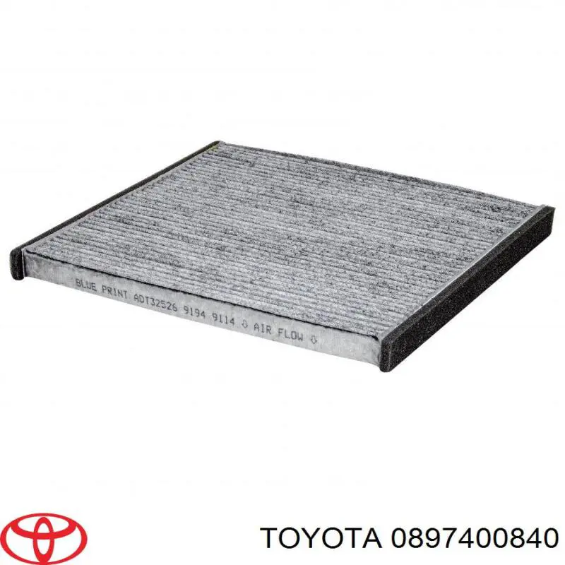 0897400840 Toyota Внутрішньосалонний фільтр
