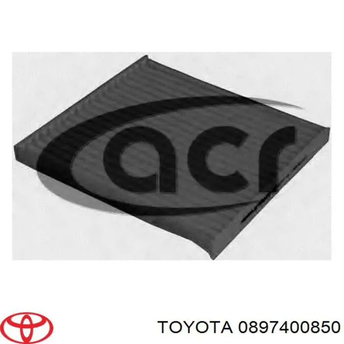 Фільтр повітряний обігрівача Toyota 0897400850 ціна, від 4.23 USD