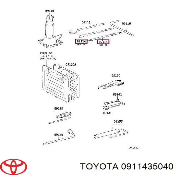  Toyota 0911435040 ціна, від 17.31 USD
