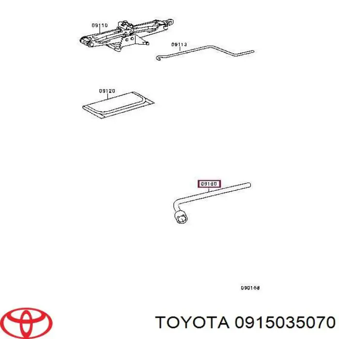 0915035070 Toyota 