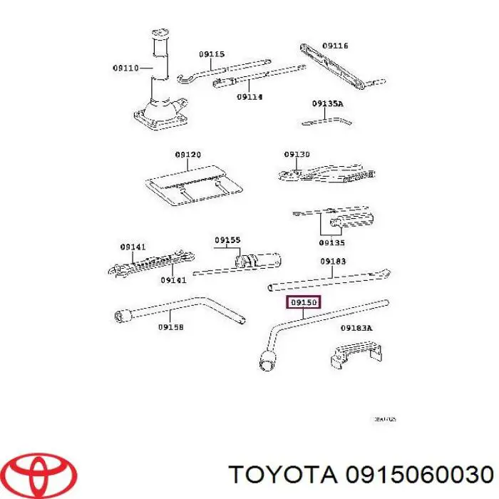 0915060030 Toyota 