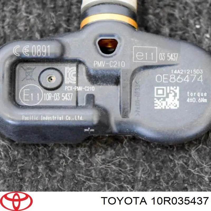 Манометр повітряний Toyota 10R035437 ціна, від 23.90 USD