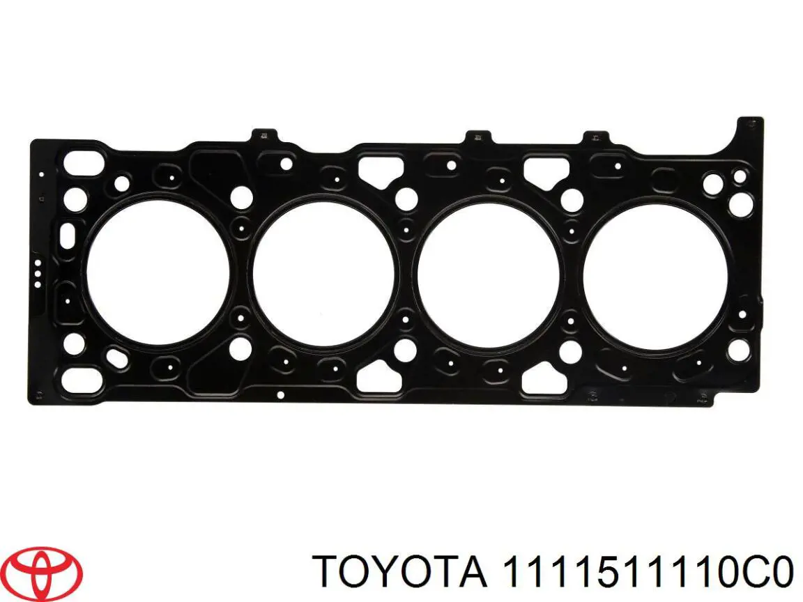 111150E010C0 Toyota прокладка головки блока циліндрів (гбц)
