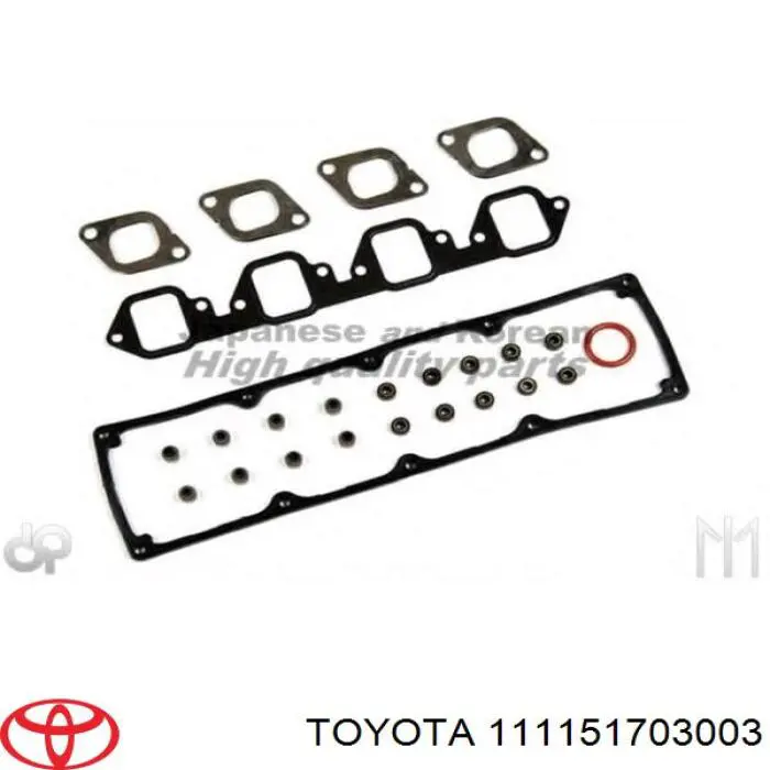 Прокладка ГБЦ Toyota 111151703003 ціна, від 66.57 USD