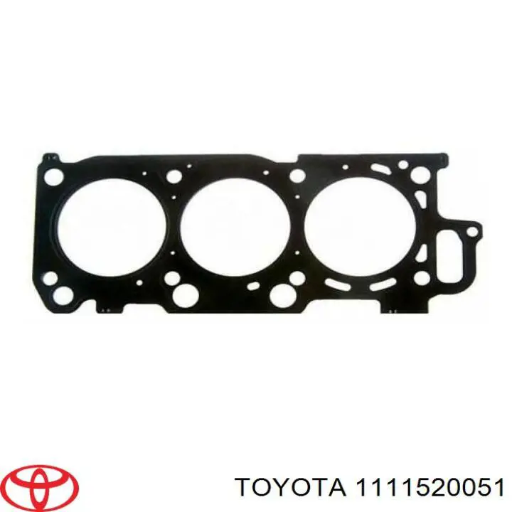 1111520050 Toyota прокладка головки блока циліндрів (гбц, права)