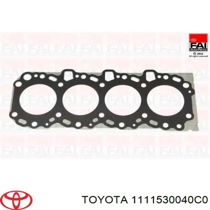 Прокладка головки блока циліндрів (ГБЦ) 1111530040C0 Toyota