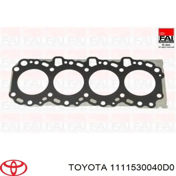 Прокладка головки блока циліндрів (ГБЦ) 1111530041D0 Toyota