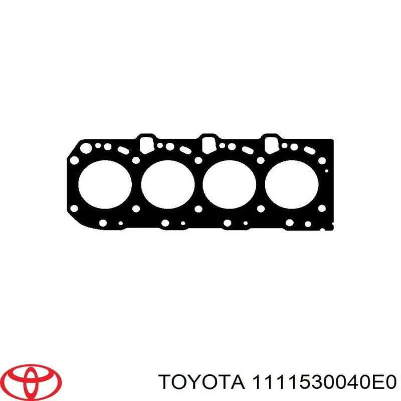 Купити 1111530040E0 Toyota Прокладка ГБЦ