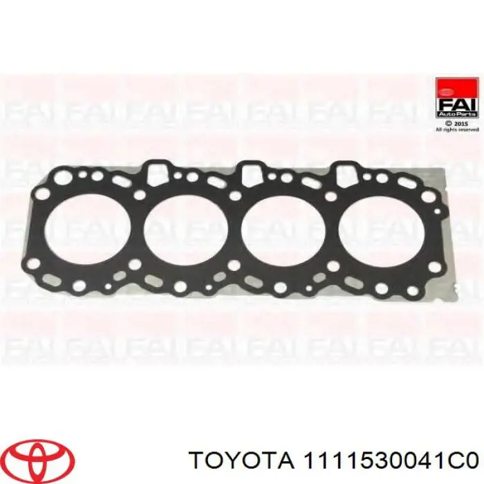 Прокладка головки блока циліндрів (ГБЦ) 1111530041C0 Toyota