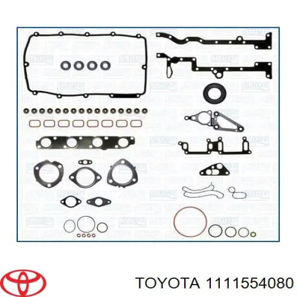 Прокладка головки блока циліндрів (ГБЦ) 1111554080 Toyota