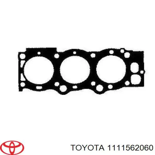 1111562060 Toyota прокладка головки блока циліндрів (гбц, права)