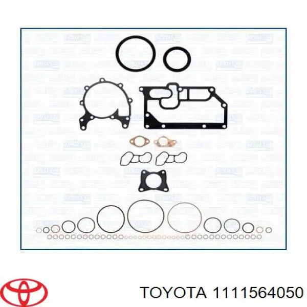1111564050 Toyota прокладка головки блока циліндрів (гбц)