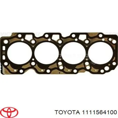 1111564100 Toyota прокладка головки блока циліндрів (гбц)