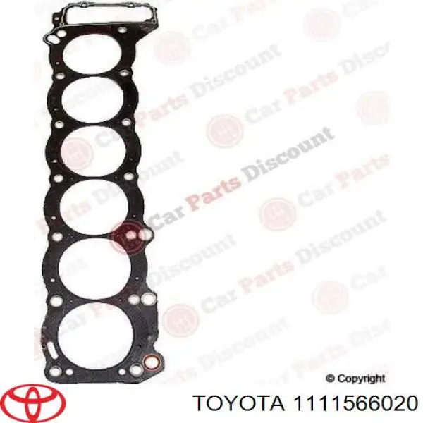 1111566031 Toyota прокладка головки блока циліндрів (гбц)