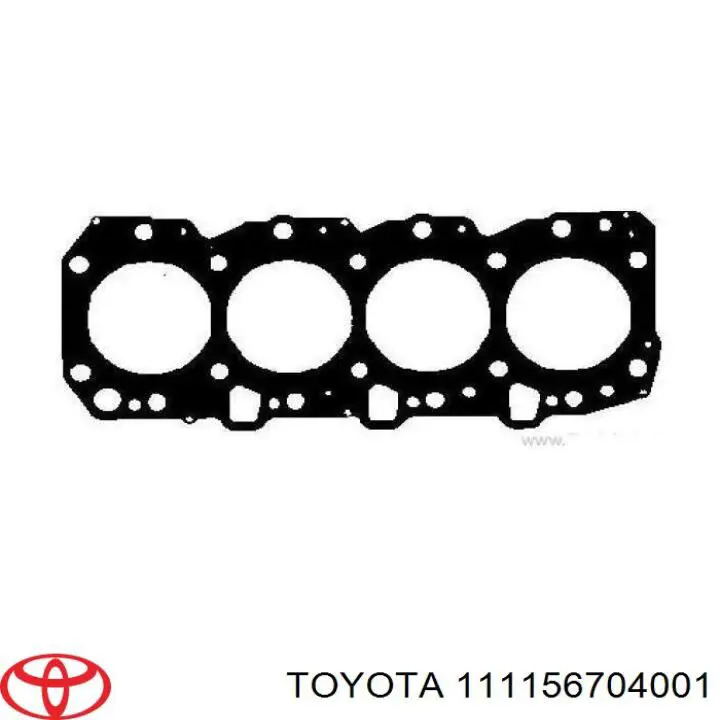Прокладка ГБЦ Toyota 111156704001 ціна, від 47.82 USD