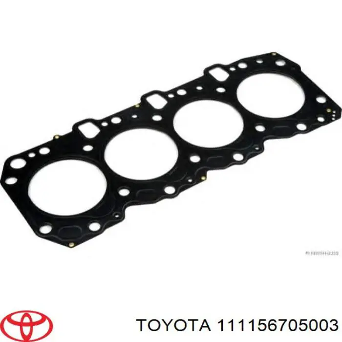 111156705003 Toyota прокладка головки блока циліндрів (гбц)