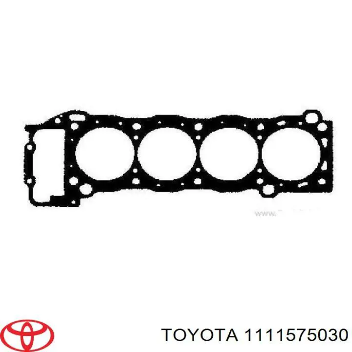 1111575030 Toyota прокладка головки блока циліндрів (гбц)