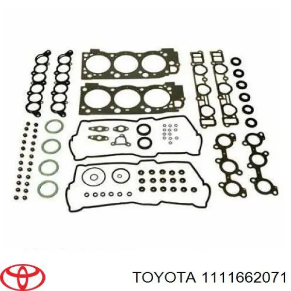 1111662070 Toyota прокладка головки блока циліндрів (гбц, ліва)
