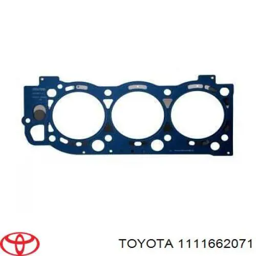 1111662071 Toyota Прокладка головки блоку циліндрів (ГБЦ), ліва