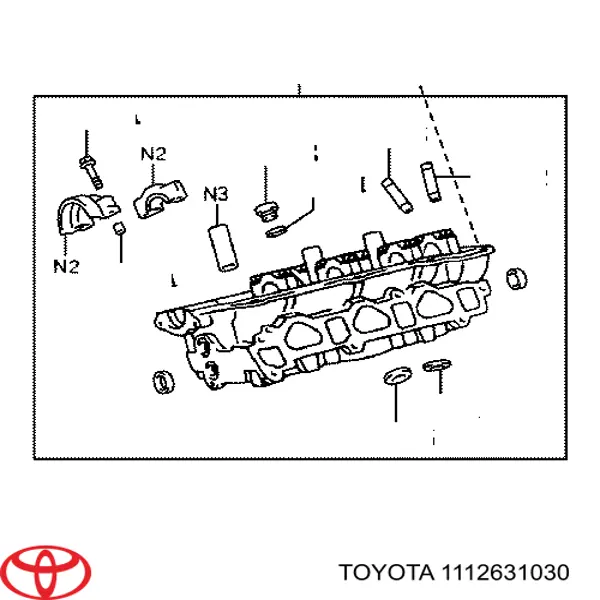Напрямна втулка клапана випускного Toyota 1112631030 ціна, від 5.30 USD
