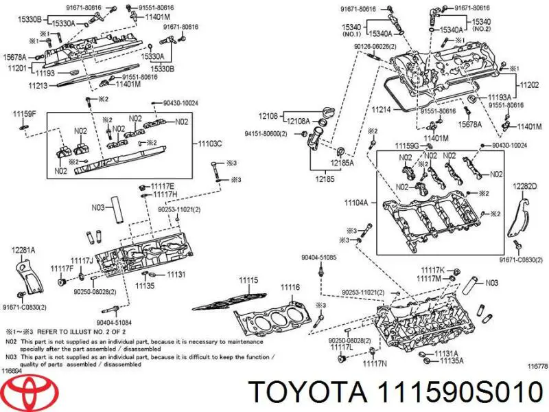  Toyota 111590S010 ціна, від 3.83 USD