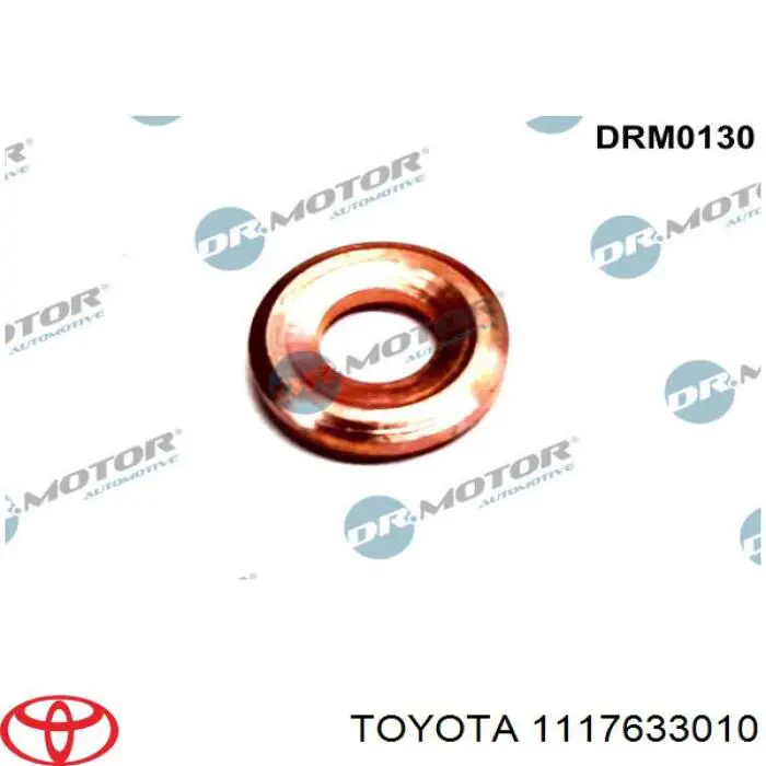 Ущільнююче кільце форсунок інжектора Toyota 1117633010 ціна, від 3.28 USD