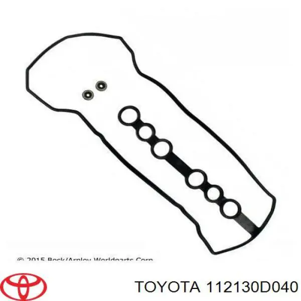 Прокладка клапанної кришки двигуна Toyota 112130D040 ціна, від 10.06 USD