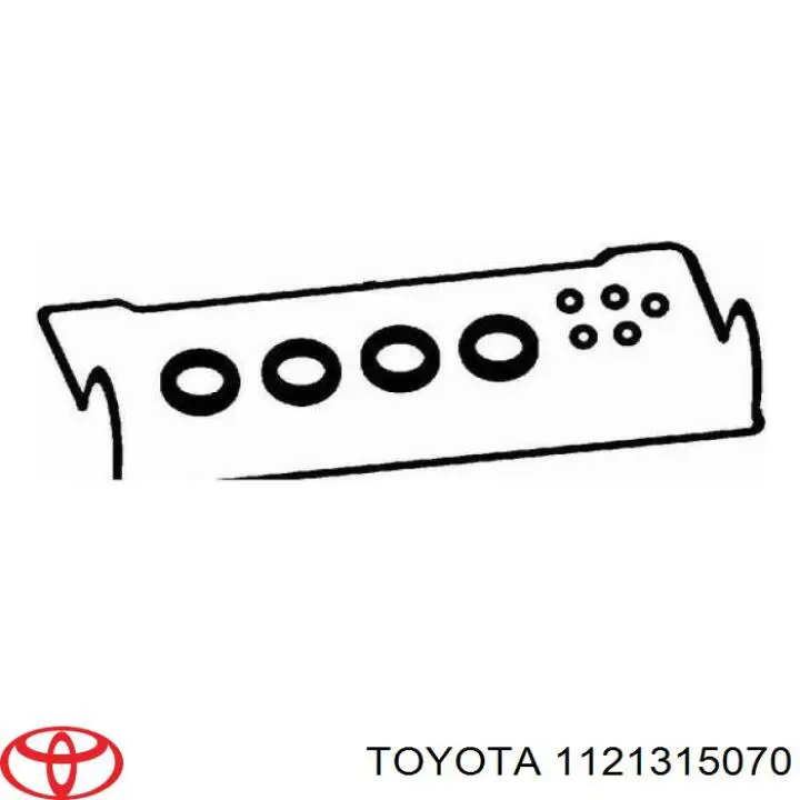 Прокладка клапанної кришки двигуна Toyota 1121315070 ціна, від 6.81 USD