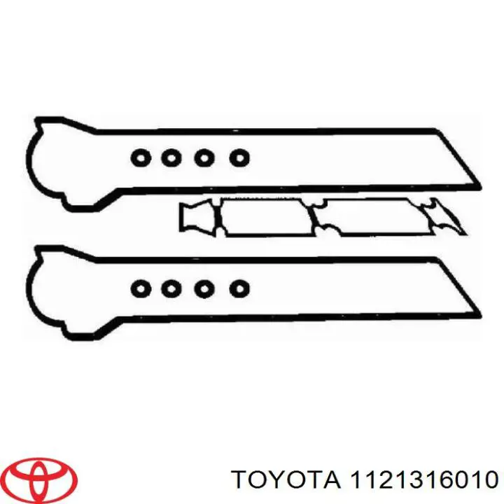 Купити 1121316010 Toyota Прокладка клапанної кришки
