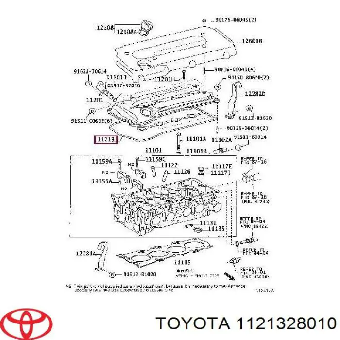  Toyota 1121328010 ціна, від 13.25 USD
