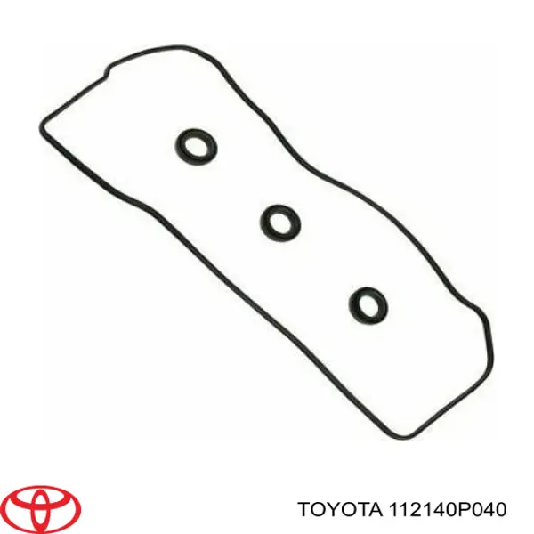 112140P040 Toyota Прокладка клапанної кришки двигуна, ліва
