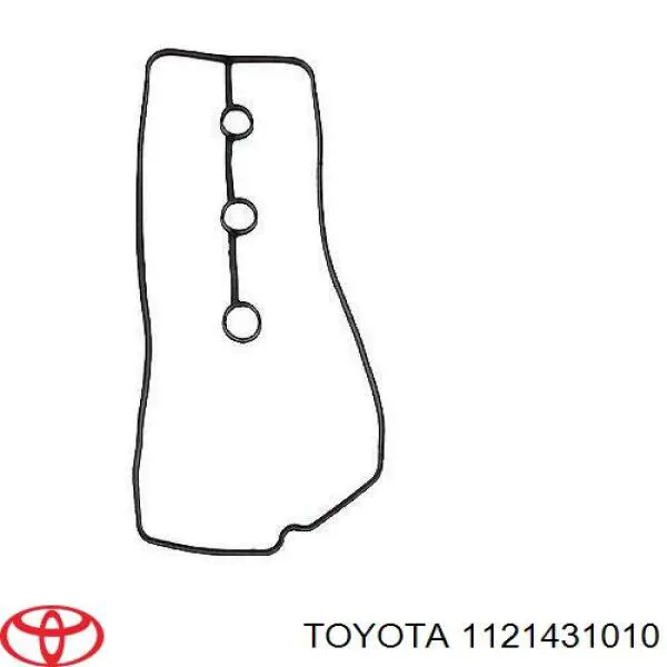 Прокладка клапанної кришки, ліва 11214AD010 Toyota