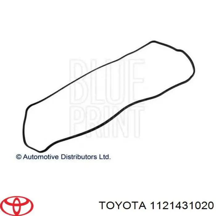 1121431020 Toyota Прокладка клапанної кришки двигуна, ліва