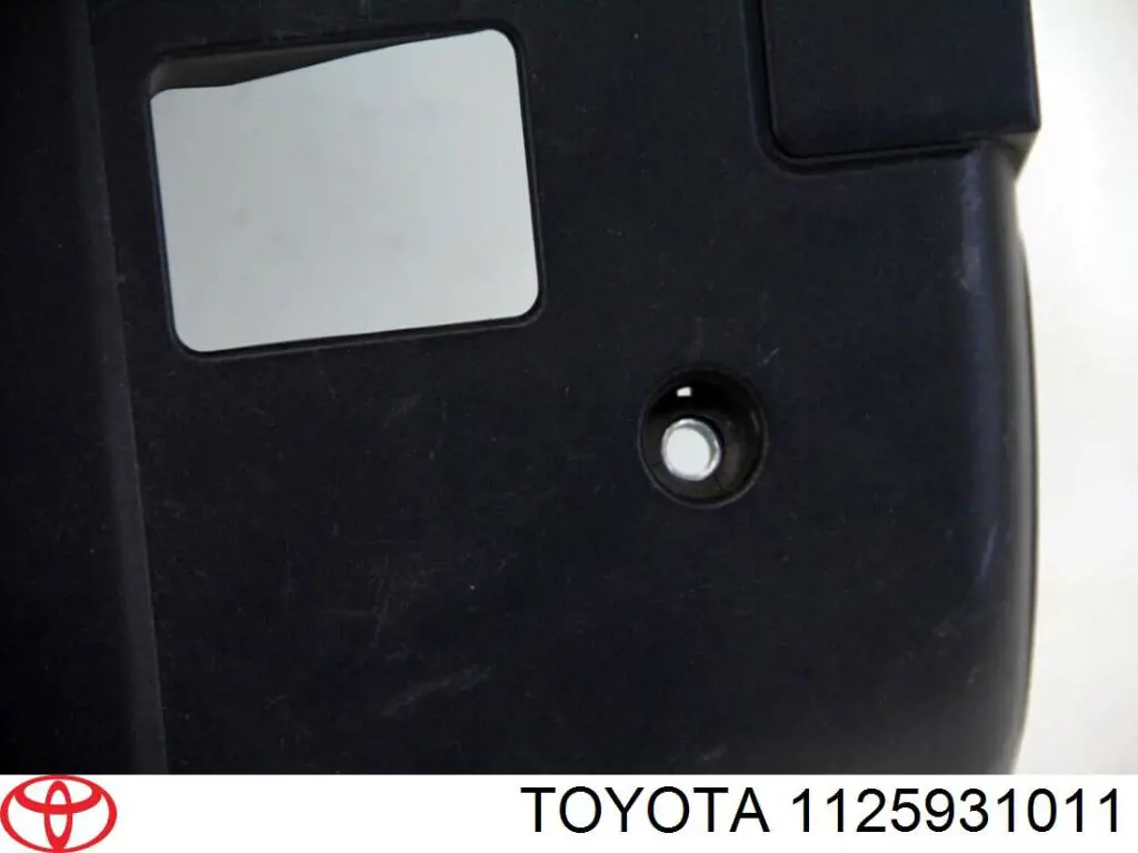 Кришка двигуна декоративна на Toyota Land Cruiser (J12)