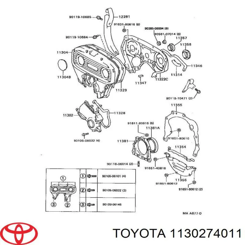  Toyota 1130274011 ціна, від 19.44 USD